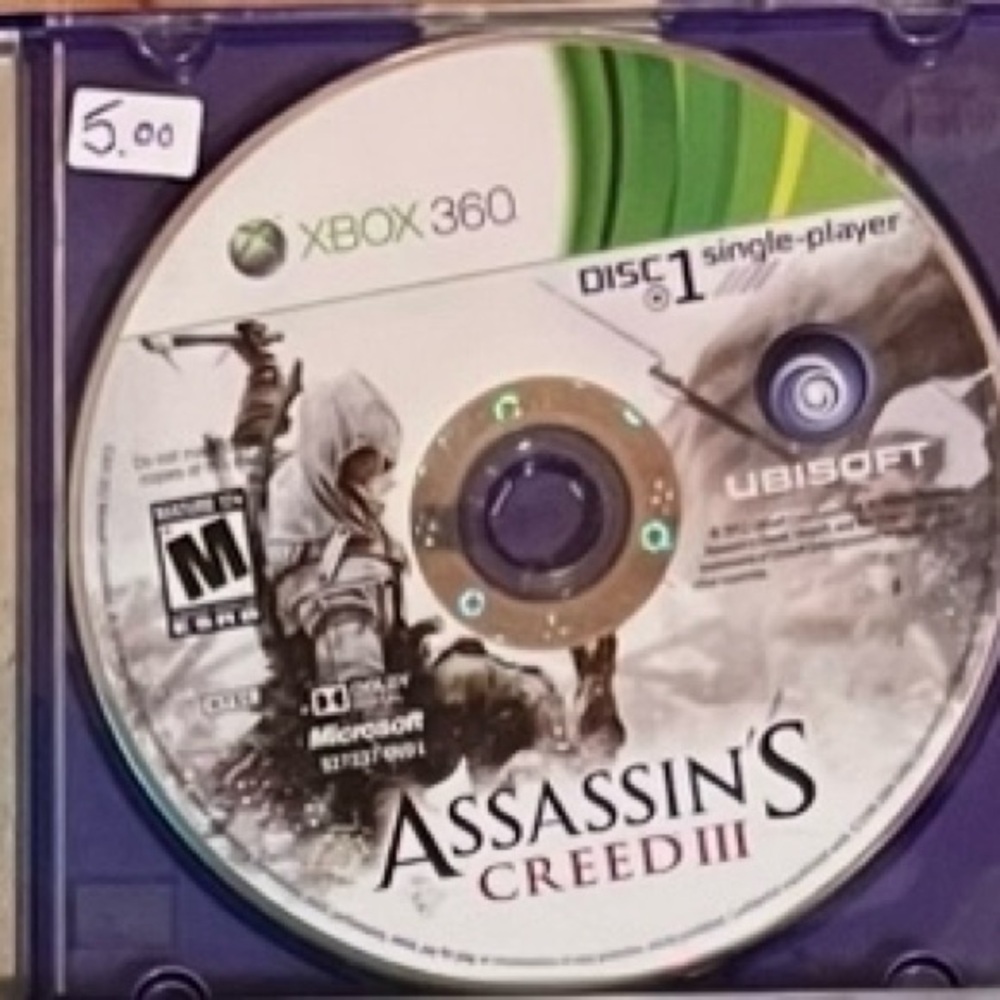 Assassin's Creed III for Xbox 360